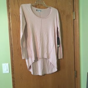 NWT light pink Jennifer Lopez sweater